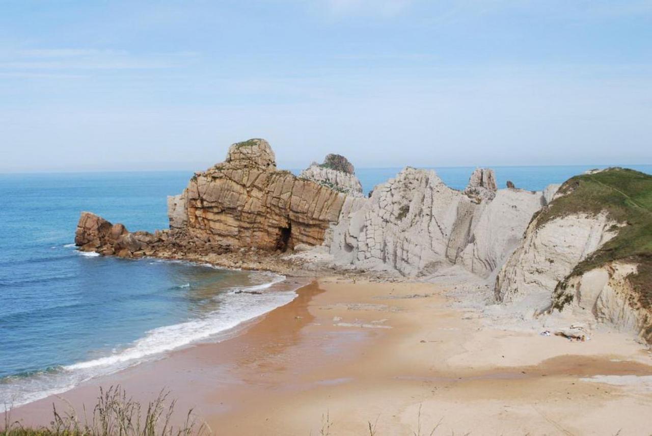 Apartamentos Playa De Portio Liencres Eksteriør billede