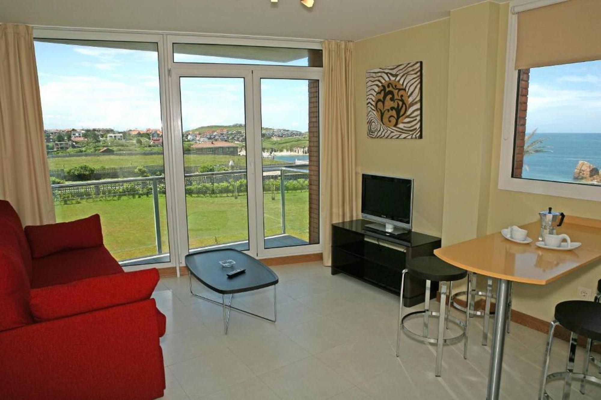 Apartamentos Playa De Portio Liencres Eksteriør billede